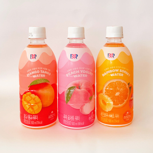 韩国进口零食富林可BR冰激凌桃子酸奶芒果缤纷水果味即饮夏日饮料