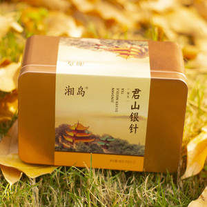 茶叶黄茶君山银针特级盒装罐装独立小包家常办公茶湖南岳阳特产