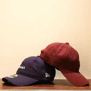 NEW ERA × BEAMS 930 BEAMS Logo Cap全棉刺绣标弯檐棒球帽 24SS