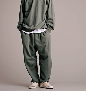 国仓 TNF Field Sweatpants 紫标复古休闲收脚长裤 24SS NT5350N