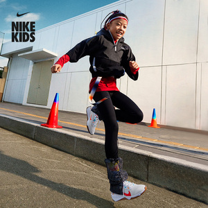 Nike耐克官方儿童ONE大童女童速干紧身裤夏季运动裤高腰DQ8836