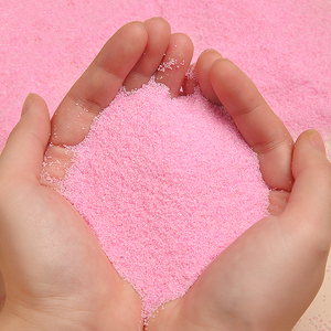 （1斤）粉色沙子细沙石英沙景观装饰沙网红沙滩沙子灭烟奠基彩沙