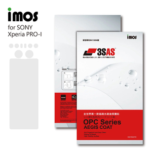 台湾imos适用于Sony Xperia Pro-i 3SAS 疏油疏水塑料保护前贴膜