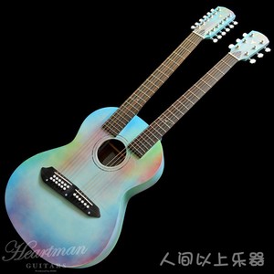 日本K.Yairi  WX-22E Custom ABL日本手工制作限定色双琴颈吉他