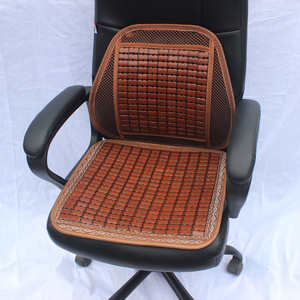 夏季椅子坐垫办公室椅垫凉垫竹汽车电脑椅理发座垫凉席腰靠垫透气