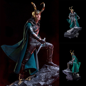 洛基手办漫威复仇者联盟hottoys雷神3邪神抖森Loki雕像模型限量版