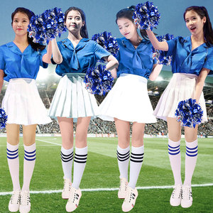 少女时代同款打歌服韩团舞蹈服学生短袖拉拉队服成人啦啦操表演服