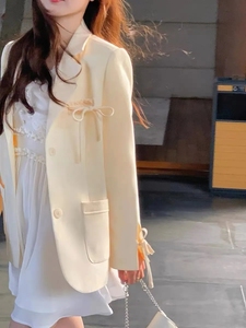 韩式简约设计感新款chic女小个子休闲气质高级感时尚外搭西装外套