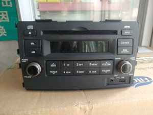 4S拆车起亚老款福瑞迪原厂汽车车载CD机音响USBMP3AUX改装收音机