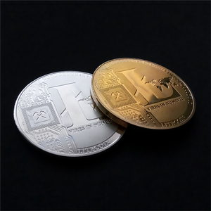 Litecoin莱特纪念币区块链数字币实物国外金币定做BTC coin纪念币