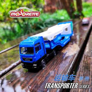 Majorette美捷轮运输车合金金属车模型玩具重型卡车MAN以上1/64