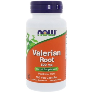 Now Foods  缬草根 valerian root500 mg, 100粒植物胶囊