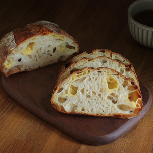 黄波芝士酸面包Sourdough 天然酵种硬欧包法式面包健身三明治欧包