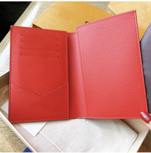 L小卡包护照本版型图纸 免裁切带斩位 手工皮具箱包制作diy 芬恩