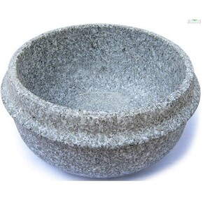 朝鲜族小石锅（1号）大酱碗容器石器皿韩式料理酱汤