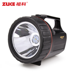祖科ZK2121耐摔便携LED探照灯强光手电筒远射户外可充电家用手提