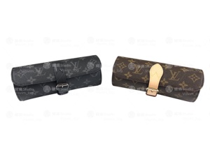 【国内现货】Louis Vuitton LV 经典黑老花表盒 旅行盒 三只装