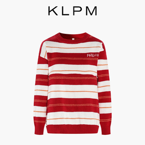 韩国KLPM哺乳连衣裙春秋新款慵懒风高级感产后浦乳期喂奶针织毛衣
