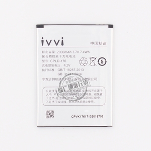 Coolpad/酷派 依偎ivvi F1手机电池 CPLD-176原装内置电池 电板