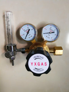 工业实验室YXGAS流量计式减压器G152IN-80-1.5L5L10L15L25L气瓶铜