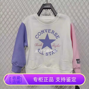 Converse匡威23新冬男女儿童休闲时尚保暖黑轻薄羽绒服CV2342026