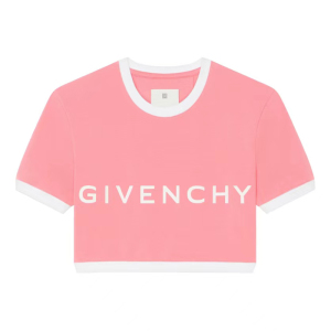 【DeLuxe】Givenchy纪梵希24SS03 女士徽标字母图案短袖T恤BW70C6