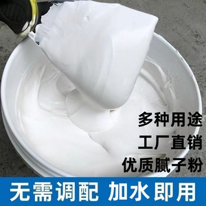 内墙防潮防水防霉腻子粉补墙膏墙面修复翻新环保型外墙专用乳胶漆