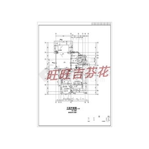 大型详细的碧水天源别墅景观设计CADcad图纸（含效果cad图纸）