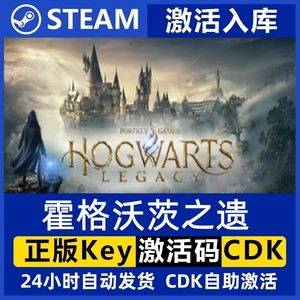 Steam正版霍格沃茨兹之遗产激活码CDK入库Hogwarts Legacy全球区