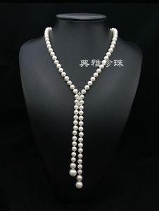 珍珠项链毛衣链长款简约高端大气韩国衣服配饰个性2021新款流行