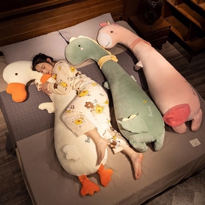 恐龙大白鹅玩偶毛绒玩具抱枕女生睡觉床上布娃娃抱着睡公仔夹腿