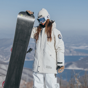 searipe雪怡派户外滑雪服女男款双单板滑雪上衣防水夹棉冬季潮牌