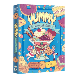 点心甜品美食 英文原版绘本 Yummy A History of Desserts 少儿童全彩插图可爱漫画绘本 烘焙 进口英语原版书籍 可搭什么是烹饪