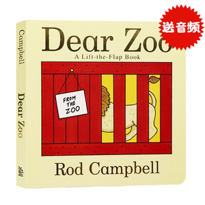 Dear Zoo亲爱的动物园dearzoo吴敏兰书单Rod Campbell系列纸板触摸翻翻书英文原版绘本Oh Dear/Noisy Farm低幼英语早教启蒙认知