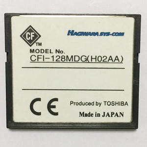 原装TOSHIBA 东芝 CF 128M CF卡 128MB 缝纫机工控数控加工中心