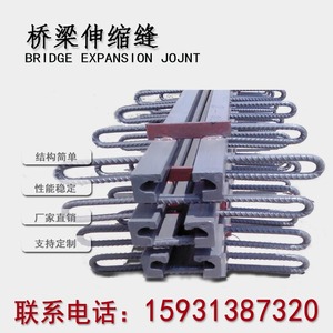 桥梁伸缩缝GQF-C40C60CD80160型E型F型RG型桥梁橡胶板式伸缩装置