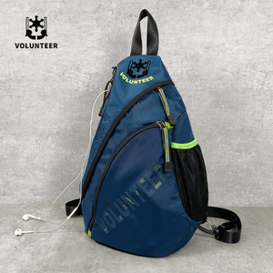 volunteer双肩背包多功能防水两用超轻斜挎包运动休闲 时尚旅行包
