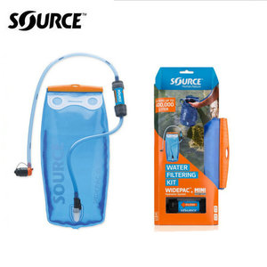 SOURCE 溹思 Widepac+sawyer filter 广口 净水 水袋 套装 2L