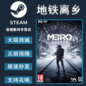 Steam正版PC中文游戏 地铁离去 地铁离乡 Metro Exodus 山姆/上校 DLC 末日动作