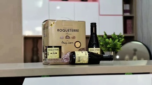 法国 原瓶进口 大地珍藏金奖红葡萄酒187ml经典迷你款一盒六瓶装
