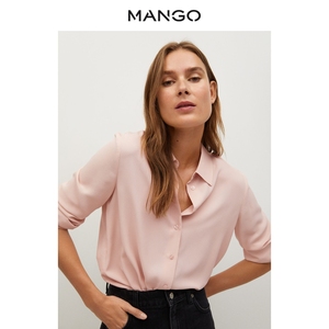 MANGO粉色衬衫 165 88A 只穿过2次