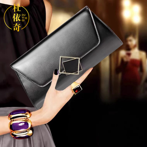 杜依奇女包时尚品牌女士包包2024新款质感真皮高级手拿包气质手包