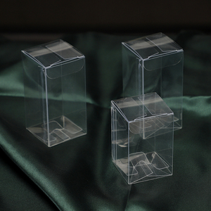 现货PVC包装盒子PET透明小号PP塑料礼品盒手工皂手办模型盒定制