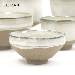 比利时Serax Merci联名款日式手工陶瓷饭碗粗陶碗家用小汤碗面碗