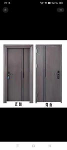 室内卧室韩式锌合金房间钢制门出租房公寓工程现代烤漆门