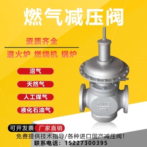 燃气减压阀天然气调压器RTZ-K/A窑炉锅炉大口径DN100DN150DN200