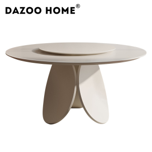 钢化玻璃餐桌椅2024新款玻璃面现代简约饭桌家用餐桌二层转盘圆桌