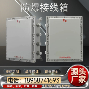 BJX防爆接线箱300*400照明动力检修开关柜空箱控制监控仪表端子箱