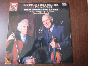 勃拉姆斯 小提琴大提琴双重协奏曲 梅纽因 托特里埃 12寸黑胶LP