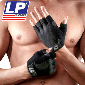 LP手套运动护手套健身房训练器械单杠引体向上半指防滑防起茧男女